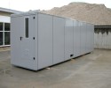 Cooling tunnels and containers